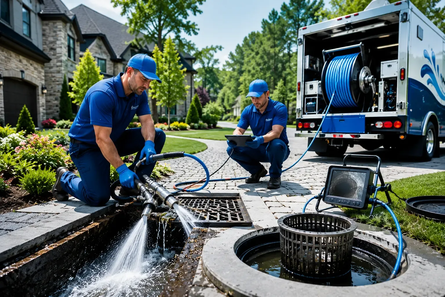 Local outdoor drain cleaning professionals in Garner, KY